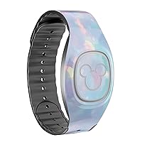 Blurry Opal Gemstone Skin Decal Vinyl Full-Body Wrap Kit Compatible with Disney MagicBand+ (MagicBand+ Not Included)