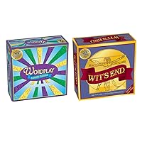 Wordplay + Wit's End = Challenging Board Game Bundle for Adults and Game Night