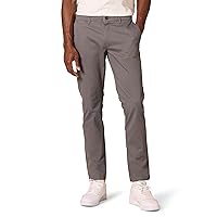 Amazon Essentials Men's Skinny-Fit Washed Comfort Stretch Chino Pant (Previously Goodthreads), Grey, 30W x 30L