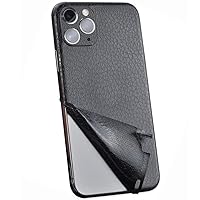 iPhone 11pro Leather Wrap Skin,Tectom Carbon Fiber Back Protective Skins Sticker Decal