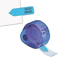Redi-Tag 81034 Arrow Message Page Flags in Dispenser, 