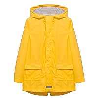 Hiheart Boys Girls Waterproof Rain Jacket Fleece Lined Softshell Coat
