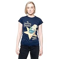 The Smashing Pumpkins 'Mellon Collie' (Navy) Womens Fitted T-Shirt