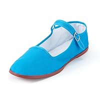 Womens Classic China Flats, Casual China Doll Shoes, Cotton Mary Janes, Chinese Tai Chi Shoes, Cute Cloth Summer Slippers