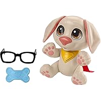 Fisher-Price DC League of Super-Pets Doll Baby Krypto Poseable Toy with Sounds & 2 Accessories for Pretend Play Ages 3+ Years