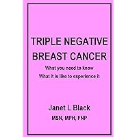A Journey through Triple Negative Breast Cancer: What You Need to Know What it is Like to Experience it. A Journey through Triple Negative Breast Cancer: What You Need to Know What it is Like to Experience it. Paperback Kindle