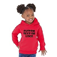 INK STITCH Unisex Toddler 3326 Design Your Own Custom Hoodie Sweatshirts Hoodies - 15 Colors
