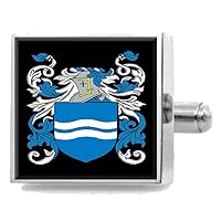 Morrissey Ireland Family Crest Surname Coat of Arms Cufflinks Personalised Case