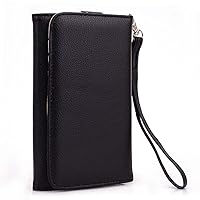 Clutch Wallet for Smartphones up to 6-Inch - Black