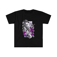 Asexual Pride Dragons T-Shirt | Relaxed Fit, Lightweight & Soft | Ace Pride LGBT Shirt