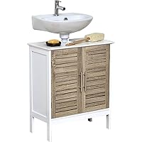 EVIDECO French Home Goods Stockholm Wall-Mounted Sink Cabinet 24