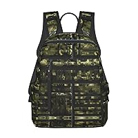 Army Digital Camouflage print Lightweight Laptop Backpack Travel Daypack Bookbag for Women Men for Travel Work