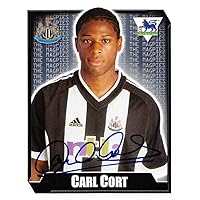 2003 Merlin F.A. Premier League #436 Carl Cort Newcastle United Official Soccer Trading Card in Raw (NM or Better) Condition