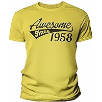 66th Birthday Gift Shirt for Men - Awesome Since 1958-66th Birthday Gift