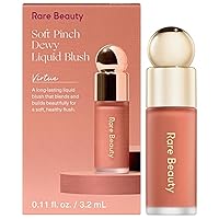 Rare Beauty by Selena Gomez Soft Pinch Liquid Blush Mini Size - Virtue - Beige Peach