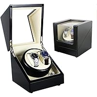Watch Winder for Watches Watch Winder Full Automatic Mechanical Watch Box Motor Rotating Box Upper String Box Shake Table (2+0f)-*