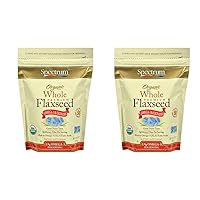 Essential Flaxseed Organic Whole, 15 Ounce (2 Pack)