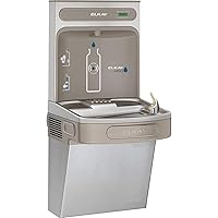Elkay EZH2O Bottle Filling Station with Single ADA Cooler, Non-Filtered Non-Refrigerated Stainless
