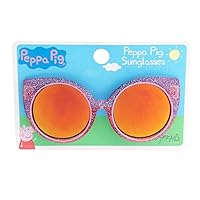Sun-Staches Official Peppa Pig Sunglasses | Costume Accessory | One Size Fits Most