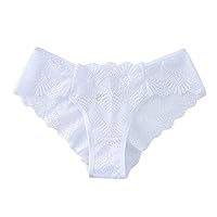 Women's Cutout Panties Casual Sexy Tummy Control Briefs Underwear for Women Eversoft Breathable Thongs Hipsters Cute