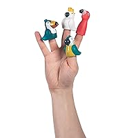 Fun Express Pretty Birds Finger Puppets - Toys - 12 Pieces