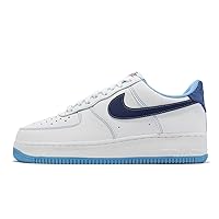 Nike da8478-100 Air Force 1 '07 Air Force 1 '07, US Men's Size 10.5 (27.5 cm), multicolor (white / blue)