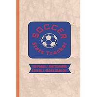 Soccer Stats Tracker: 155 Pages, 6