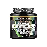 ALLMAX Liver D-TOX - 42 Capsules - Ultimate Liver Protection - 21-Day System for Competitive Athletes