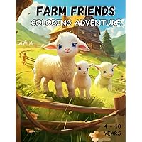 Farm Friends Coloring Adventure (Portuguese Edition)