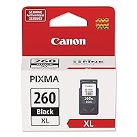 PG-260Xl Black Ink Cartridge, Compatible to Printer TR7020, TS6420, and TS5320