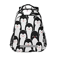ALAZA Penguins Backpacks Travel Laptop Daypack School Book Bag for Men Women Teens Kids 5