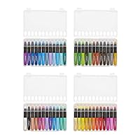 580-48 GEL STICK Set, Artist Pigment Crayons, 48 Unique Colors, Water Soluble, Creamy, and Odorless, Use on Paper, Wood, Canvas and more