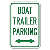 Boat Trailer Parking (with Bidirectional Arrow Symbol) | 12