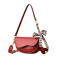 Small Shoulder Bag for Women, Mini Clutch Purse Tote Handbag Crossbody Bag Lightweight PU Leather