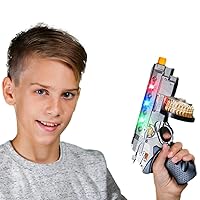 Light Up Flashing Tommy Pistol Gun with Sound Effects