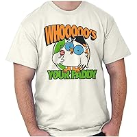 Funny Who's Your Paddy Tootsie Owl Graphic T Shirt Men or Women