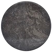 vidaXL – Marble Table Top in Black, Ø19.7