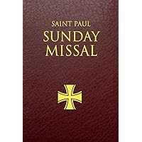 St. Paul Sunday Missal - Burgundy Leatherette St. Paul Sunday Missal - Burgundy Leatherette Leather Bound