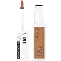 Maybelline Super Stay Liquid Concealer Makeup, Full Coverage Concealer, Up to 30 Hour Wear, Transfer Resistant, Natural Matte Finish, Oil-free, Available in 16 Shades, 45, 1 Count