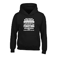 Im Fighting Anemia.its Not A Sign Of Weakness - Adult Hoodie 3xl Black