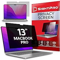 Magnetic Privacy Screen for MacBook Pro 13 Inch (2016, 2017, 2018, 2019, 2020, 2021, 2022, M1, M2) Removable Laptop Privacy Filter Shield and Anti-Glare Protector