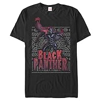 Marvel Big & Tall Classic African Panther Men's Tops Short Sleeve Tee Shirt