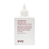 EVO Springsclean Shampoo - Deep Cleansing & Gentle Moisturizing - For Natural Shiny Soft Curly & Wavy Hair
