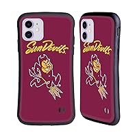 Head Case Designs Officially Licensed Arizona State University ASU Sun Devils Hybrid Case Compatible with Apple iPhone 11