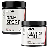 BARE PERFORMANCE NUTRITION BPN G.1.M. Go One More Endurance Training Fuel & Electrolytes Powder Bundle