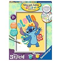 Ravensburger - Malen nach Zahlen 23767 - Disney Stitch - Kids ab 9 Years