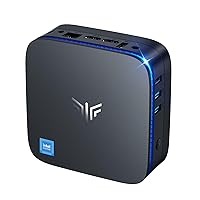 KAMRUI Mini PC 16GB DDR4 512GB SSD, AK1PRO Mini Computers Intel Celeron N5105 Small Desktop Computer with Dual HDMI Outputs, Support 2.5-inch SSD, 4K, 2.4G/ 5.0G WiFi, Gigabit Ethernet for Home Office