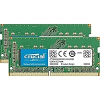 RAM 32GB Kit (2x16GB) DDR4 3200MHz CL22 (or 2933MHz or 2666MHz) Laptop Memory CT2K16G4SFRA32A