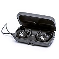 Jaybird Vista 2 True Wireless Bluetooth Headphones With Charging Case - Premium Sound, ANC, Sport Fit, 24 Hour Battery, Waterproof Earbuds With Military-Grade Durability - Black