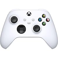 Xbox Core Wireless Gaming Controller – Robot White– Xbox Series X|S, Xbox One, Windows PC, Android, and iOS